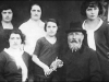 Kalman, Yosef's Grandfather, with Josef's Sisters, about 1914